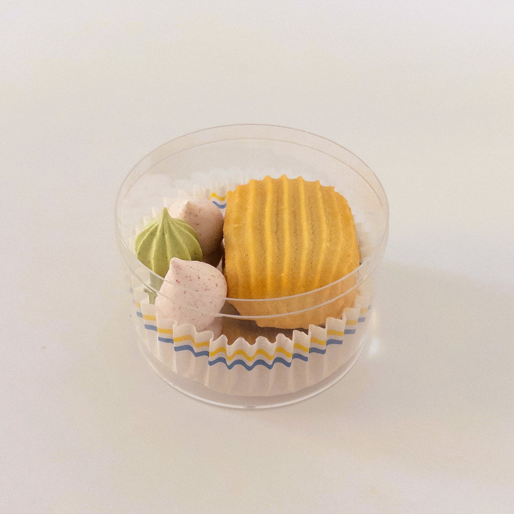 【限量新商品】 <br>小巧精美的Cheesy Poche<br><br>「 Cheesy Poche mignon 草莓＆抹茶蛋白霜」 <br><br>5/13(二) 8:00 ～ 販売<br>商品將會於5/16(五)前寄出