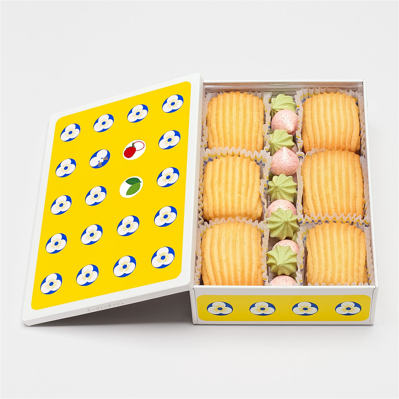 ＜草莓季＞<br>「Cheesy Poche  焦香罐 抹茶＆草莓」<br><br> 4/22(二) 8:00 ～ 販売<br>商品將會於4/25(四)前寄出